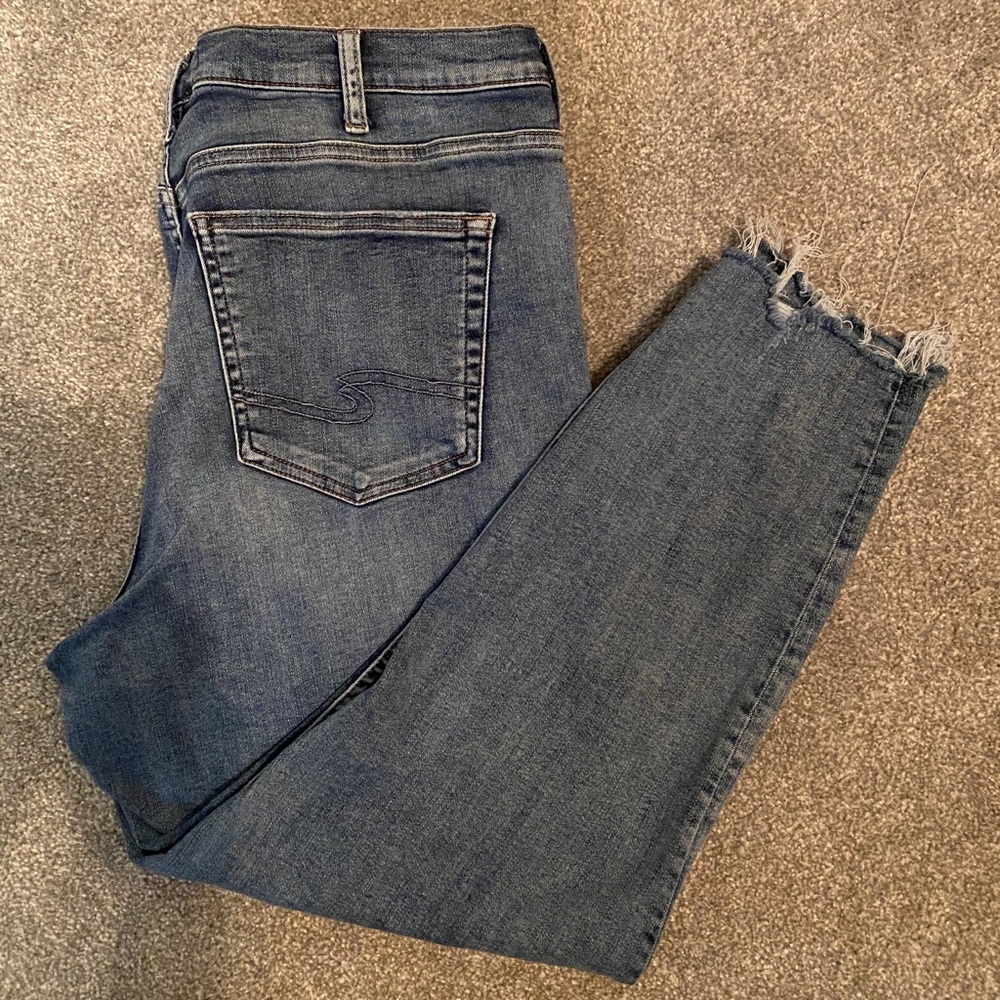 Silver Jeans Calley Skinny Crop